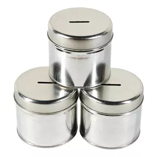 Latas Alcancias 8.5x7 X 50u.