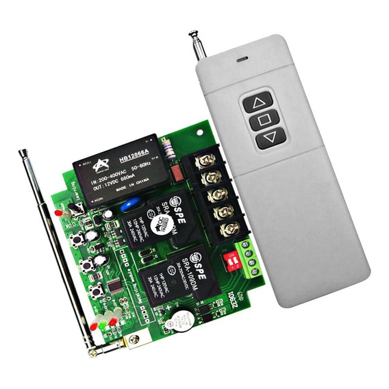 2 433m Industrial Rf Relay Remote Switch Receptor Telemando