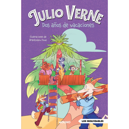 DOS AÑOS DE VACACIONES. JULIO VERNE 1 - JULES VERNE, de Jules Verne. Editorial Molino, tapa dura en español
