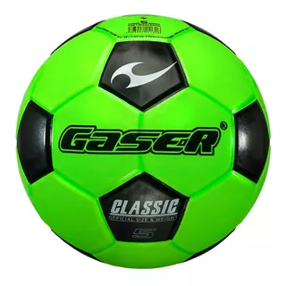 Balón Futbol Classic Fosforescente No.3, 4, 5 Gaser Env G.