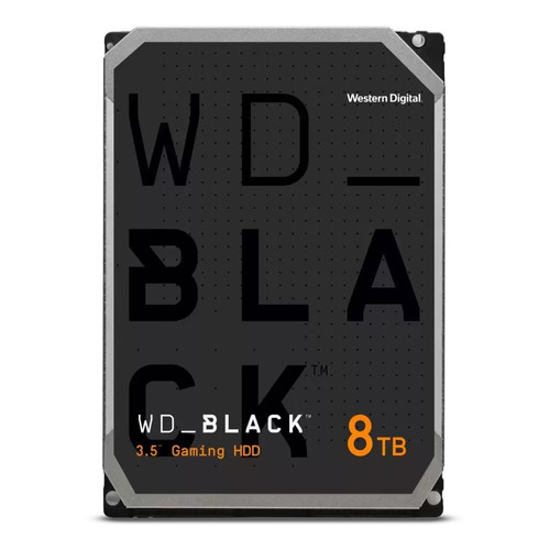 Disco Duro Western Digital Black Gaming 8tb 7200 Rpm Pc Color Negro