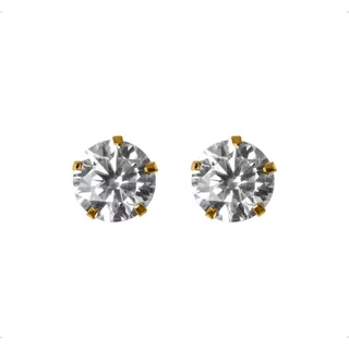 Aretes | Broqueles Oro Sólido 14k Diamante Moissanita 2.0ct