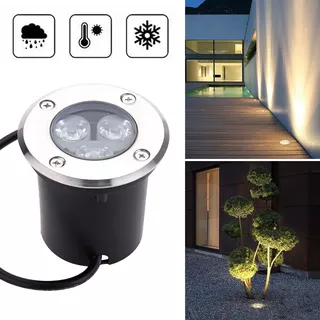 Spot Empotrable Para Piso Exterior Led Impermeable