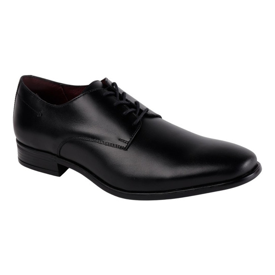 Zapato De Vestir Para Hombre Hecho En Piel Color Negro 2003