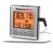 Termómetro Digital Con Sonda Thermopro Tp16 Carnes Timer
