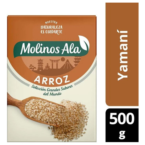 Arroz Yamani Integral Molinos Ala 500 Gr