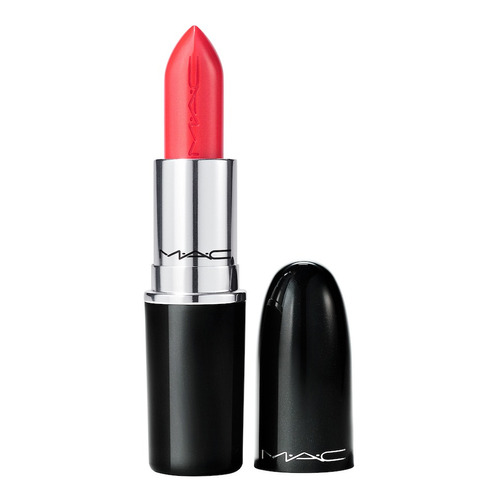 Labial Mac Lustreglass Sheer Shine Lipstick 3g Color Flawless is More