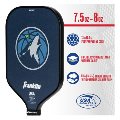 Pickleball Paddle Franklin Sports Nba Minnesota Timberwolves