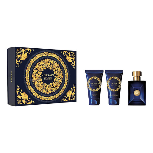 Versace Dylan Blue Men Edt 50ml+ Ash 50ml + Sg 50 Ml Set