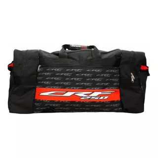 Bolsa De Equipamento Motocross Enduro Trilha Crf 250f Crf Cor Preto