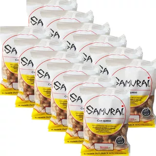 X12u Snack Cereal Proteico Samurai Sin Tacc Caja Cerrada