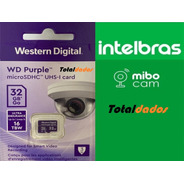 Cartão Micro Sd 32gb 16tbw Intelbras Câmeras Ip Allo Mibo 