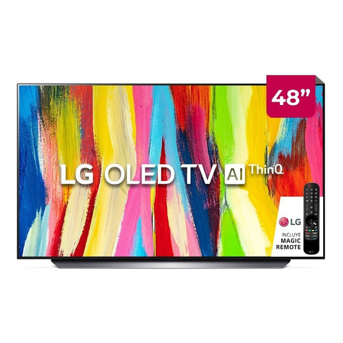 Smart TV LG AI ThinQ OLED48C2PSA webOS 22 4K 48" 100V/240V