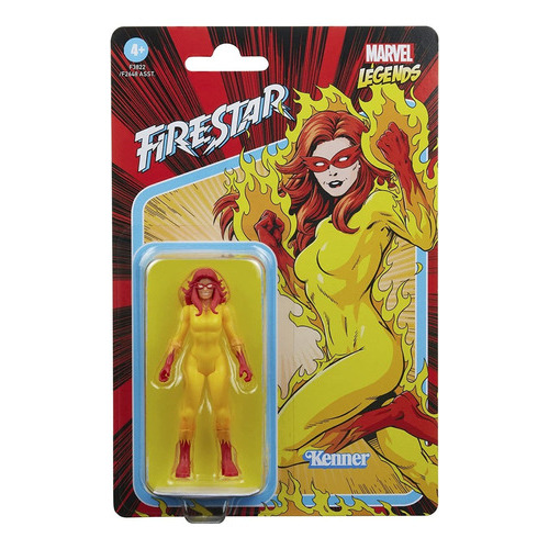 Marvel Legends Retro 3.75 X-men Firestar Hasbro F3822