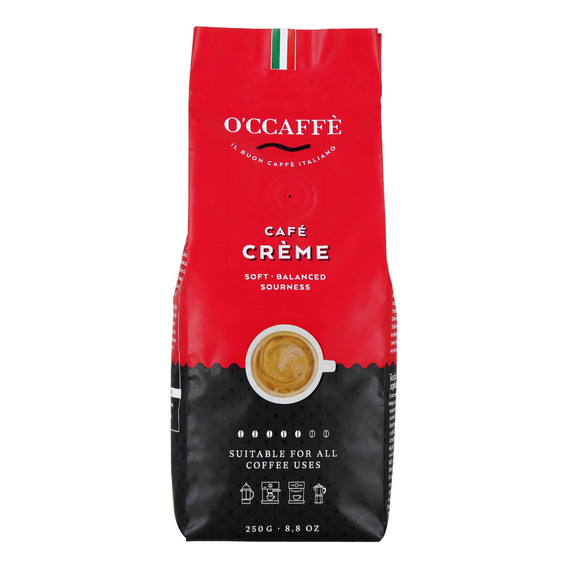 Café En Grano Italiano Occaffe Espresso Creme 250grs