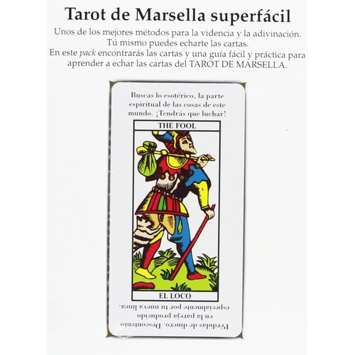 Tarot De Marsella Superfácil. Libro Y Cartas Para Echar El T