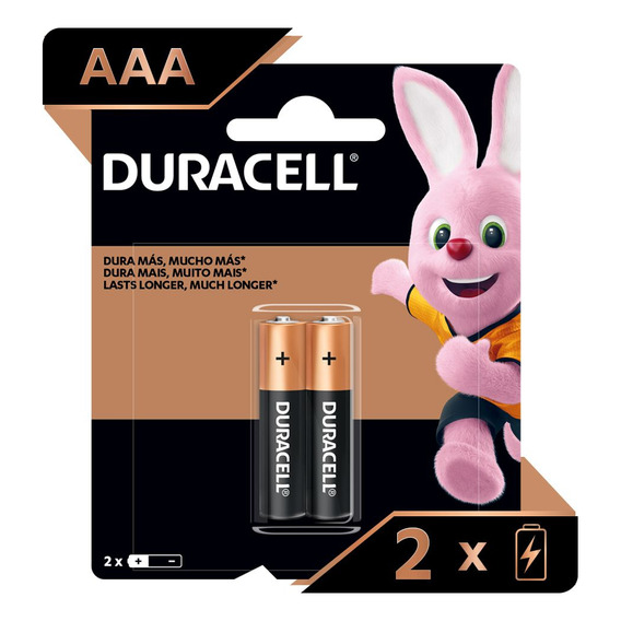 Duracell Pila Alcalina Aaa X2 Unidades Blister