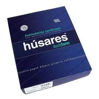 Formulario Husares ( 3126 ) 12 X 25 Pleca 4  X 1000 Hojas