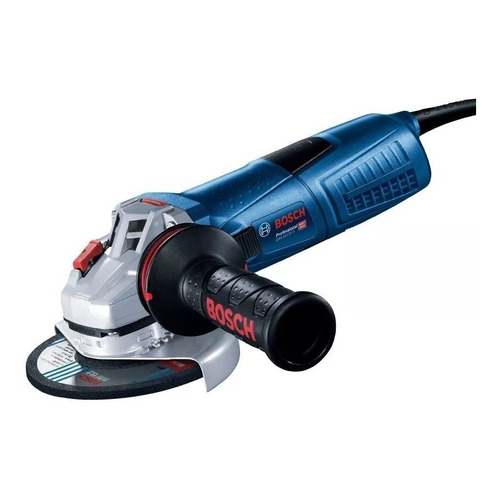 Amoladora angular Bosch Professional GWS 13-125 CI color azul 1300 W 220 V + accesorio