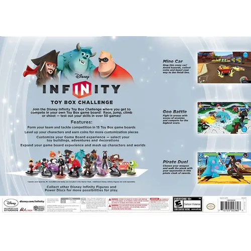 Disney infinity toy best sale box challenge 3ds