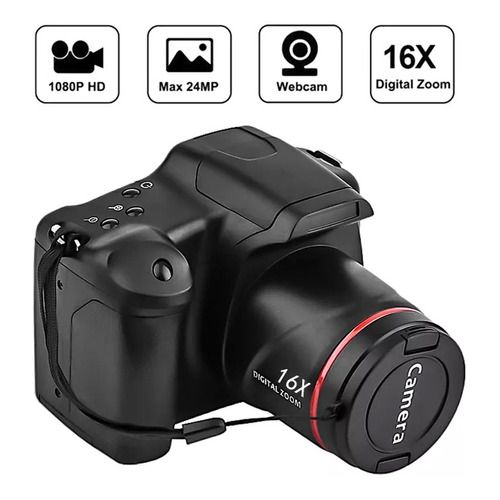 Cámara Réflex Digital Hd De 16 Megapíxeles Cámara Con Zoom D