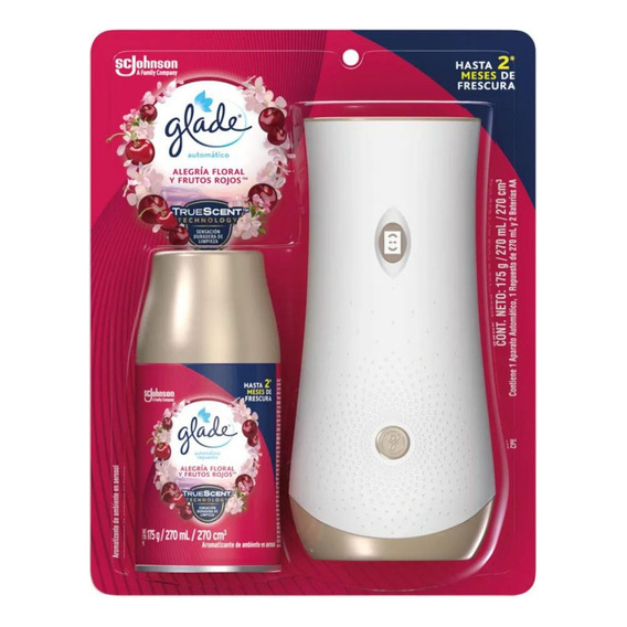 Glade Ambientador Automático 1 Máquina + 1 Repuesto