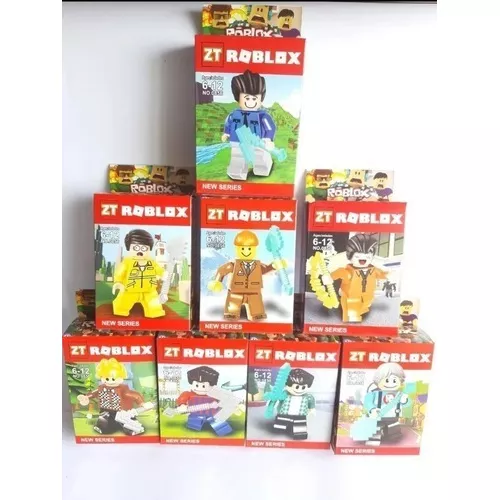 Blocos De Montar Do Jogo Roblox - Lego - Kit 8 Personagens no Shoptime