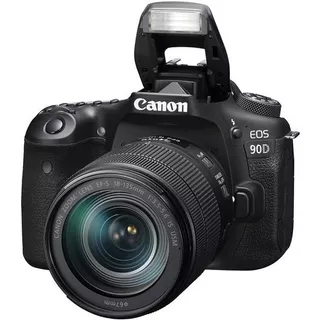 Canon 90d Com Lente 18-135mm F/3.5-5.6 Is Usm + Nf-e **