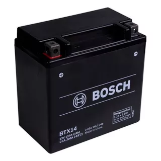Bateria Moto Gel Ytx14-bs = Btx14 Bosch 12v 12ah Vzh