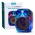 Parlante Bluetooth Portátil Con Luces Led , Fm , Usb , Tf Negro