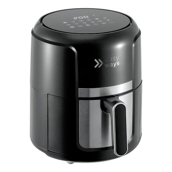 Freidora de aire EasyWays AIR FRYER MULTITOUCH color negro