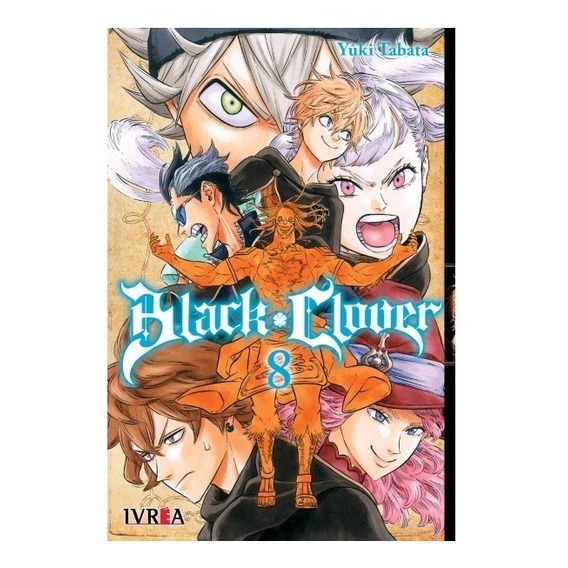 Black Clover Vol. 8 Ivrea Argentina