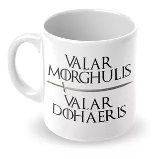 Taza Valar Morghulis Compatible Con Game Of Thrones