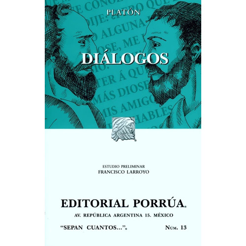 Dialogos  Obra Completa, De Platón. Editorial Porrúa En Español
