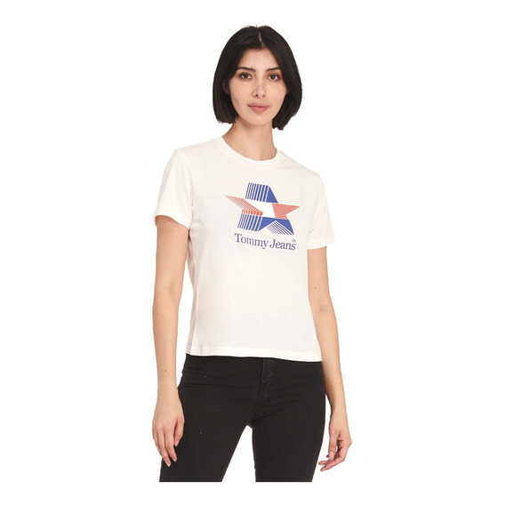 Camiseta Tommy Jeans Dw0dw17830 Mujer