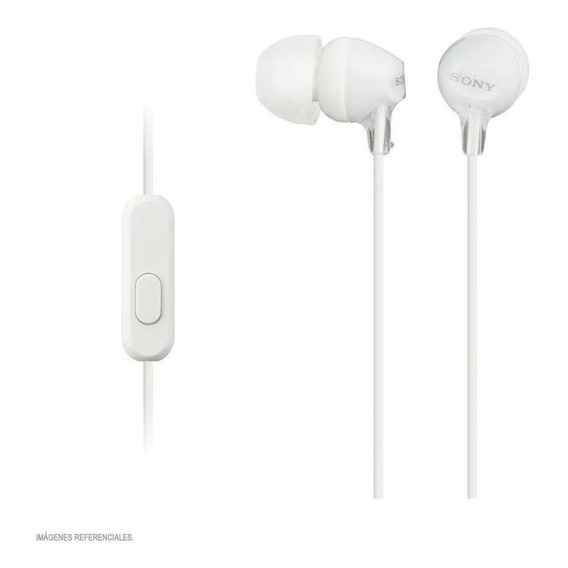 Sony Audifonos Ex15ap/w Blanco