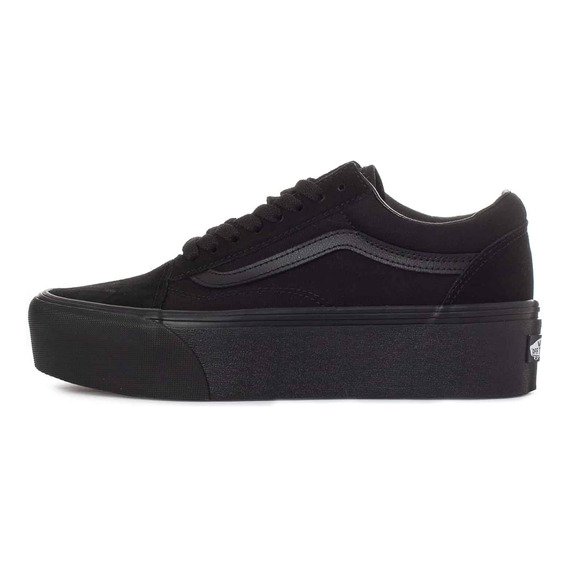 Tenis Vans Old Skool Stackform - 7q5mbka - Negro - Mujer