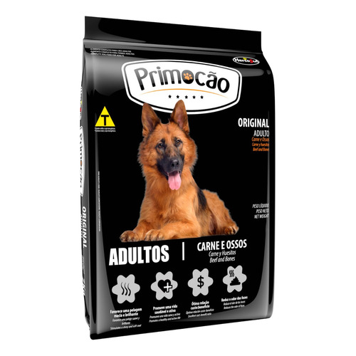 Alimento Primoção Original para perro adulto sabor carne y huesos en bolsa de 7kg