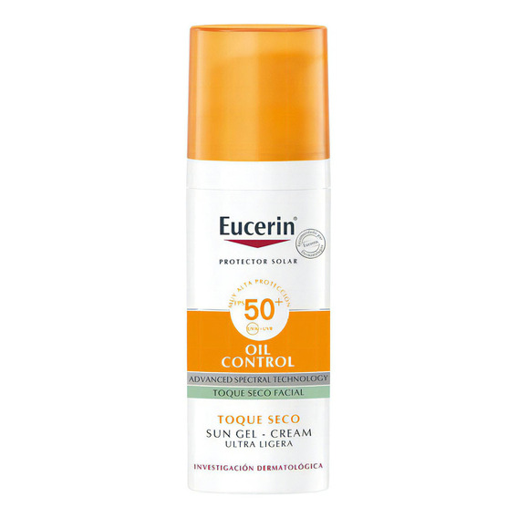 Eucerin Sun Gel Crema Oil Control Dry Touch Fps-50 50ml