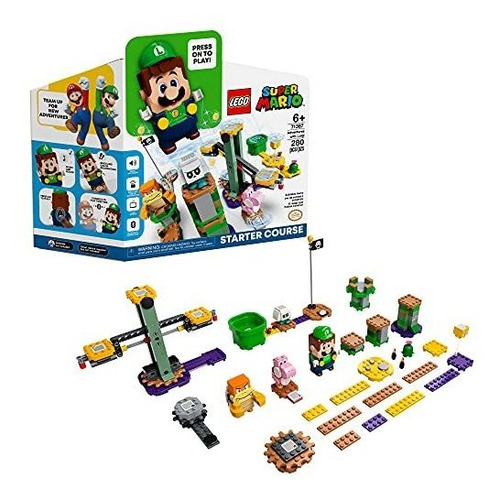 Lego® Super Mario Inicial Aventuras Con Luigi Cantidad de piezas 280
