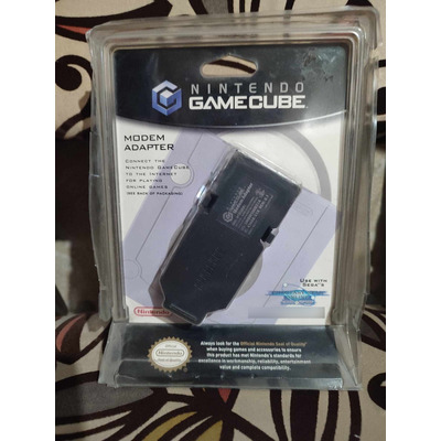 Modem Adapter Caja Cable  De Gamecube Gc Cubo Nintendo