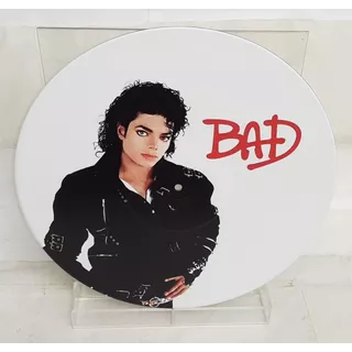 Disco De Vinil Para Decoração ( Michael Jackson - Bad 2) 