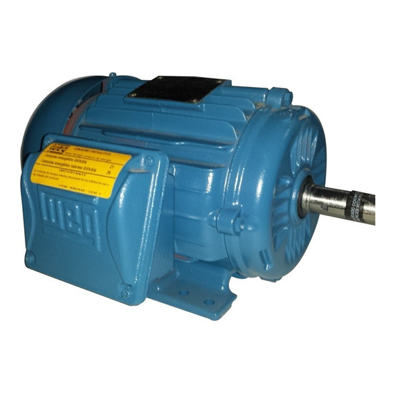 Motor Trifásico 3 Hp Baja 1750 Rpm Nema Premium Weg 220/440v