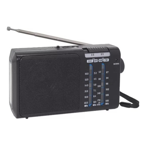 Radio Portable Retro Vintage Recargable Ktf-1472