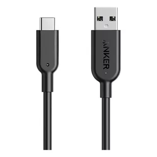 Cabo Usb 3.1 Tipo C Powerline Ii 90cm Gen2 Preto Anker A8465