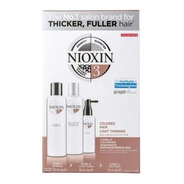 Kit Nioxin Hair System Nº 3 Sh 150ml Cond 150ml Scalp 40ml