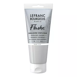 Tinta Acrílica Flashe Lefranc&bourgeois Fluor. White 80ml