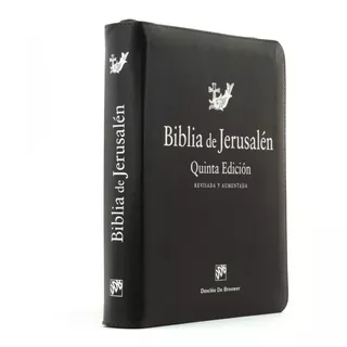 Biblia De Jerusalén  - Quinta Edición - Estuche Cremallera