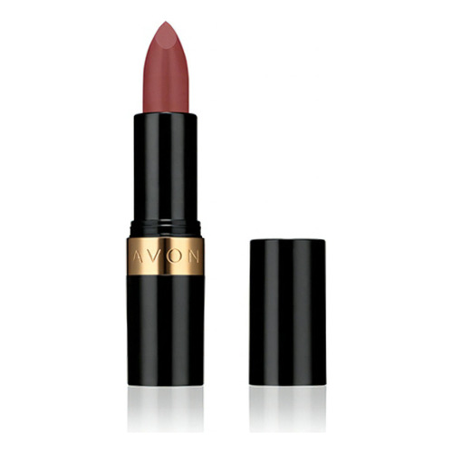 Labial En Barra Avon Power Stay. Stay On Spice Acabado Mate Color Marrón claro