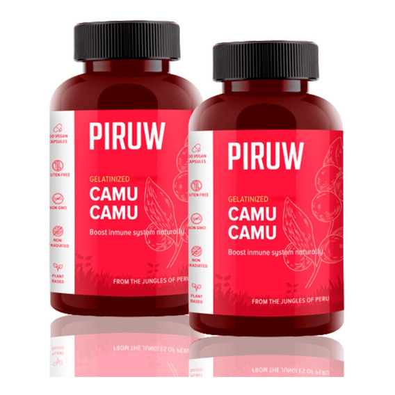 Pack Piruw Vitamina C Piruw Camu Camu 100 Cápsulas X2